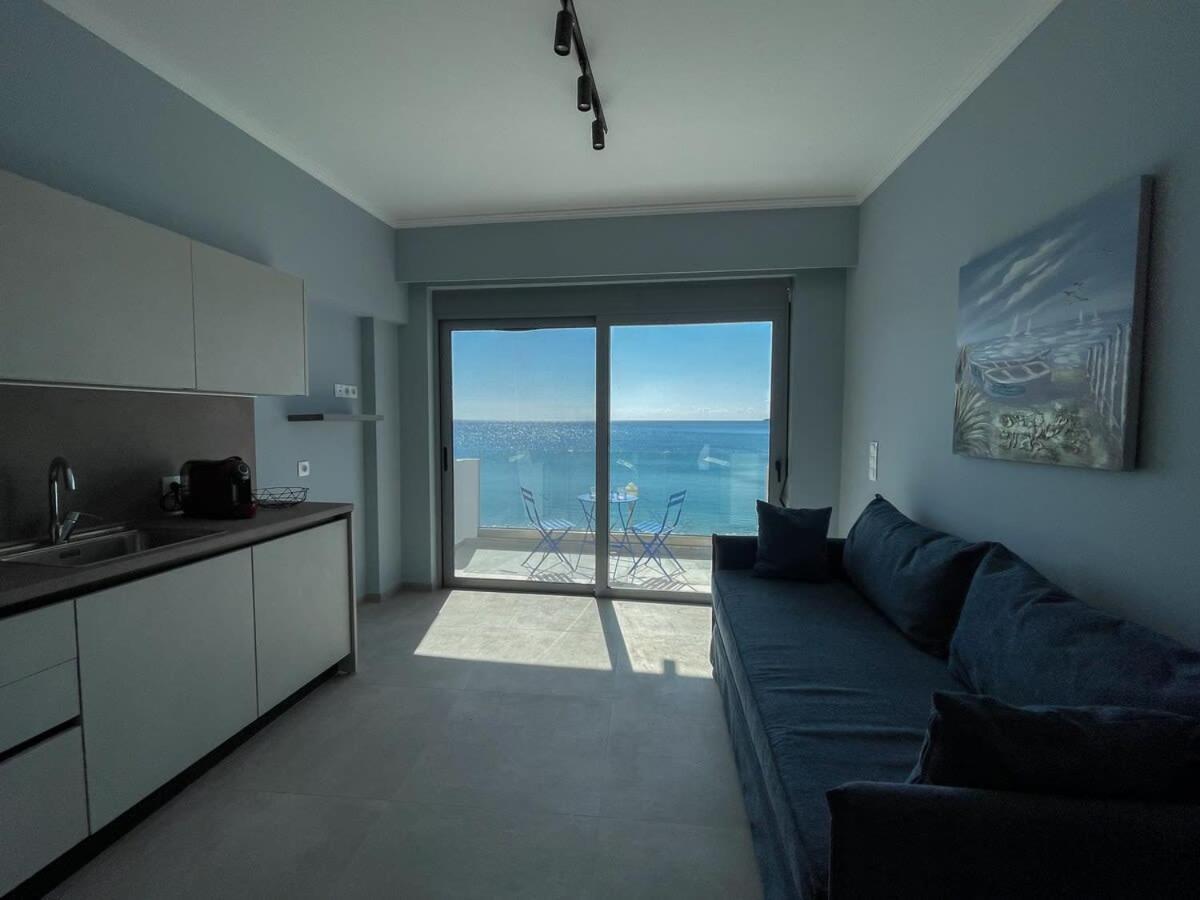 Charaki Sea Breeze Modern Studio With A Refreshing Balcony View Apartment Exterior photo